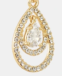 Givenchy Cubic Zirconia Orbital Drop Earrings