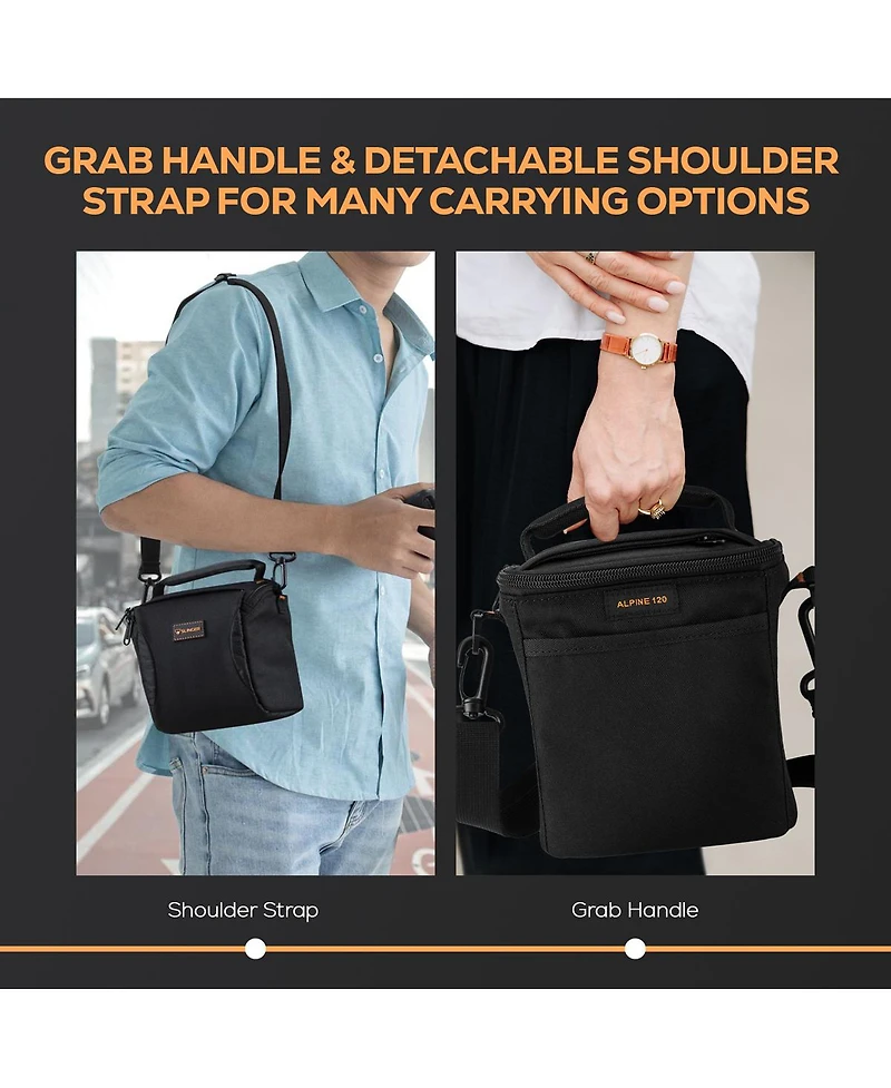 Kodak Kodacolor Gold 200 35mm Color Negative Roll Film, 5-Pack with Shoulder Bag