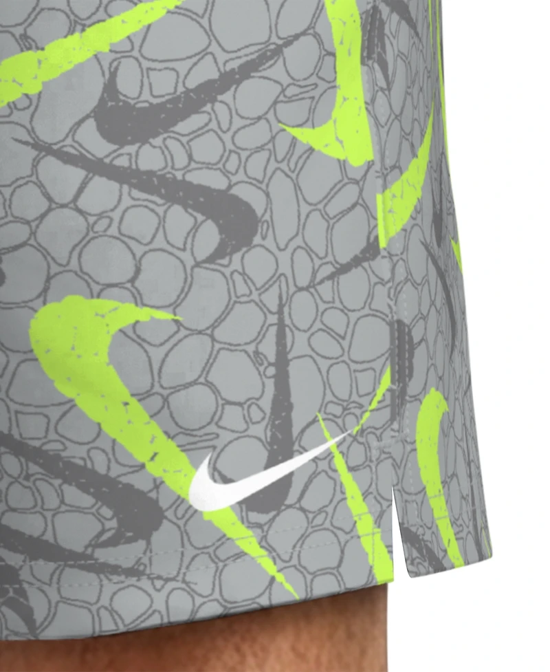 Nike Men's 7" All-Over Logo Print Volley Swim Shorts