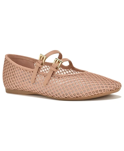 Nine West Women's Keira Round Toe Mary Jane Dress Flats