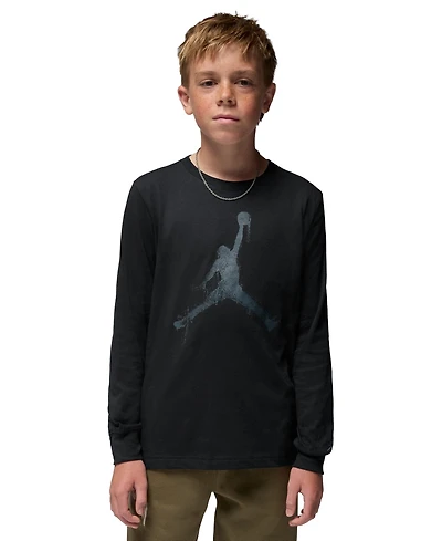 Jordan Boys 8-20 Jumpman Drips Long-Sleeve Sweatshirt