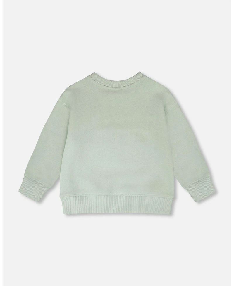 Deux par Baby Boys French Terry Sweatshirt Mint Green