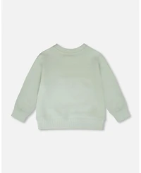 Deux par Baby Boys French Terry Sweatshirt Mint Green