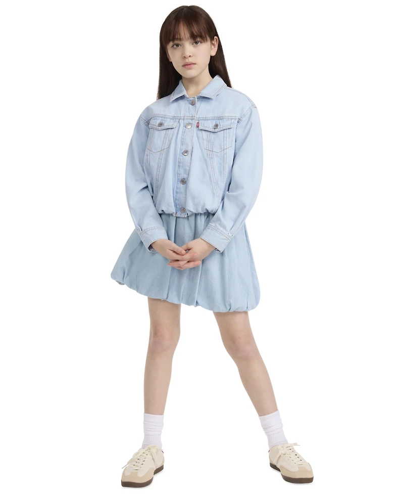 Levi's Girls' 7-16 Bubble Trucker Jacket