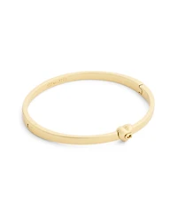 Coach Chalk Signature C Heart Enamel Bangle Bracelet