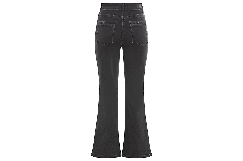 Olsen Women 's Mona Fit Embellished Cropped Jean