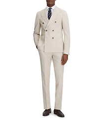 Reiss Men's Double Breasted Slim Fit Suit Blazer