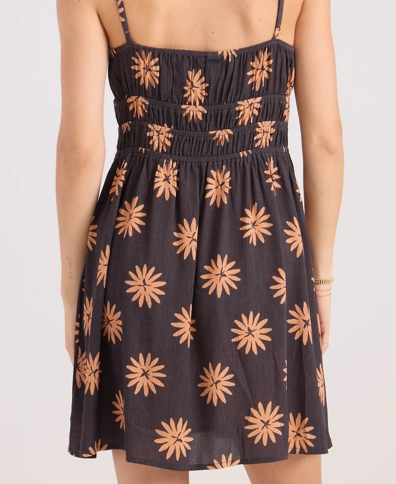 Volcom Women's Midnite Ramble V-Neck Cover-Up Dress