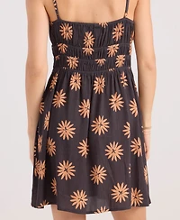 Volcom Women's Midnite Ramble V-Neck Cover-Up Dress