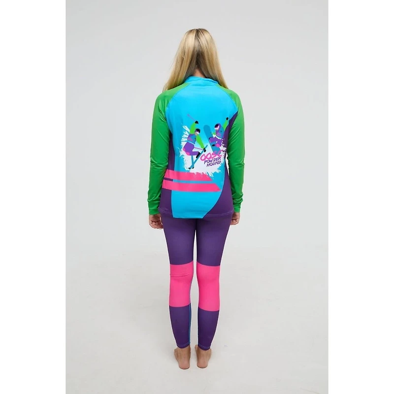 Oosc Women's Baselayer Top - Powder Hound