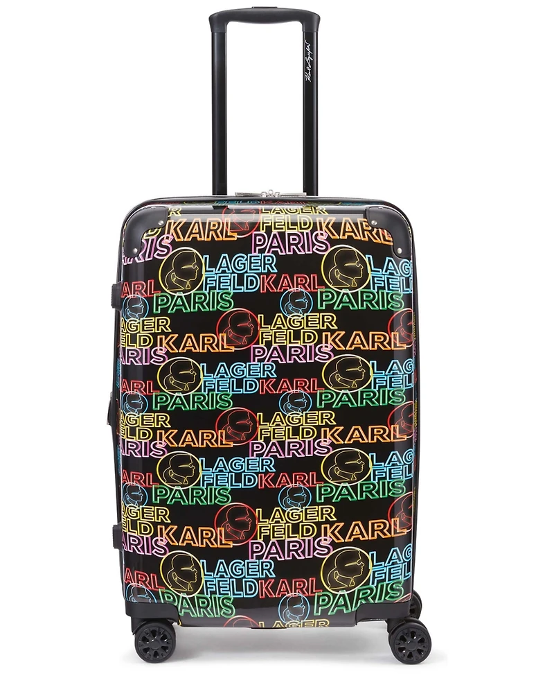Karl Lagerfeld Paris Neon Medium Upright Suitcase
