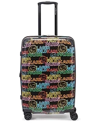 Karl Lagerfeld Paris Neon Medium Upright Suitcase