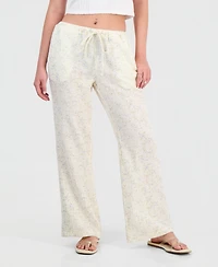 Indigo Rein Juniors' Cotton Gauze Printed Beach Pant