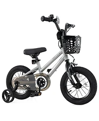 Sugift 12 Inch Kids Bike Adjustable with Transparent Chain Cover for 3-4 Years Old