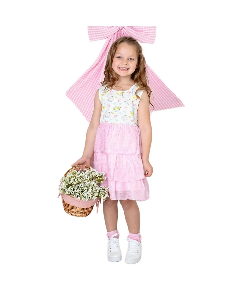 Sweet Wink Little Girls Sweet Floral Tank Tutu Dress