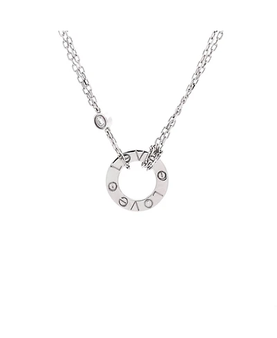 Pre-Owned Cartier Diamonds Love Pendant Necklace