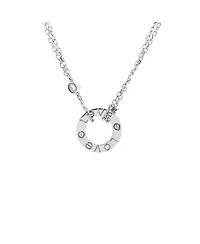 Pre-Owned Cartier Diamonds Love Pendant Necklace