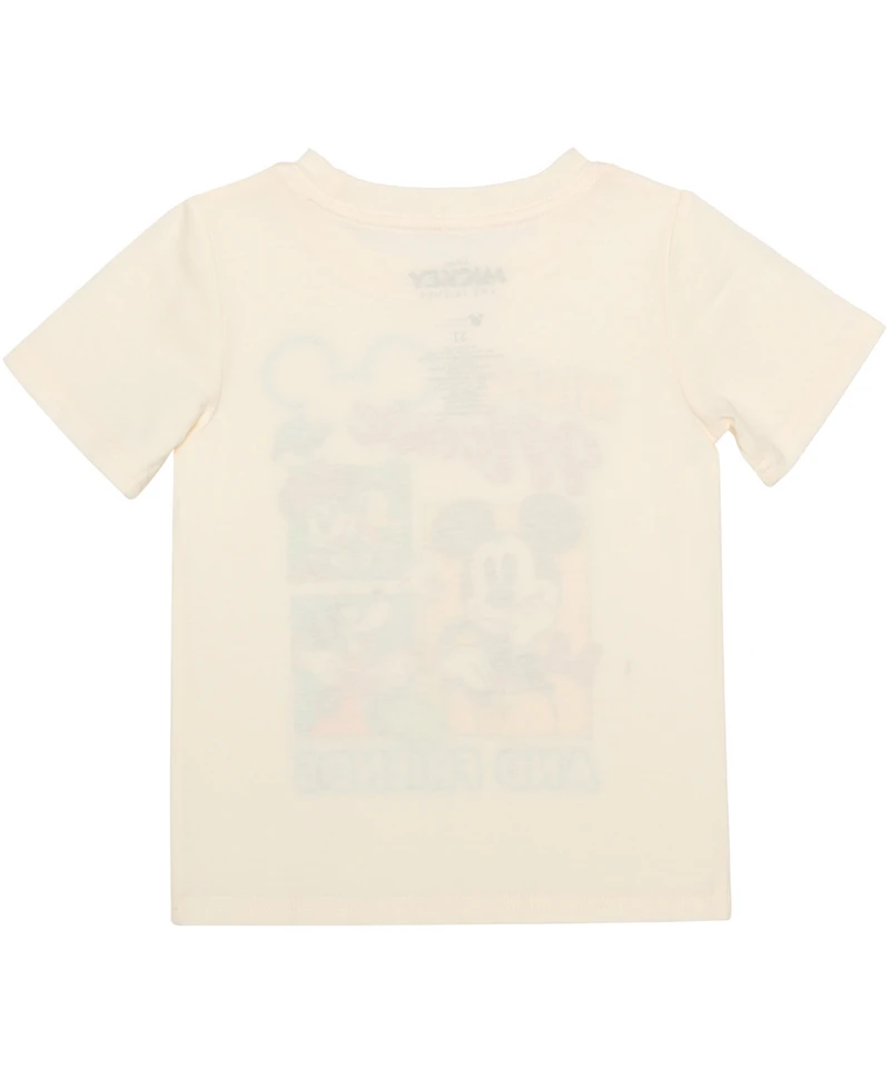 Mickey Mouse Boys' Toddler 2T-5T Short-Sleeve T-Shirt