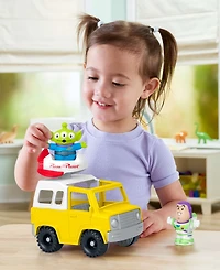 Little People Fisher-Price Little People Disney and Pixar Toy Story Pizza Planet Truck and Buzz Lightyear Toy