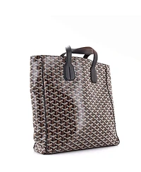 Pre-Owned Goyard Voltaire Iii Tote Coated Canvas