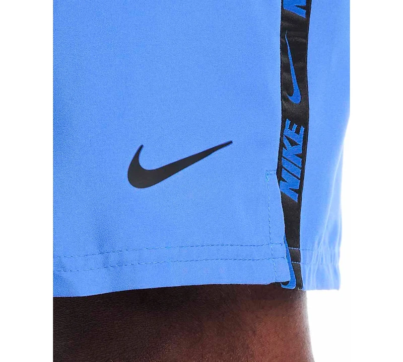 Nike Men's 9" Big & Tall Breaker Logo Tape Volley Swim Shorts