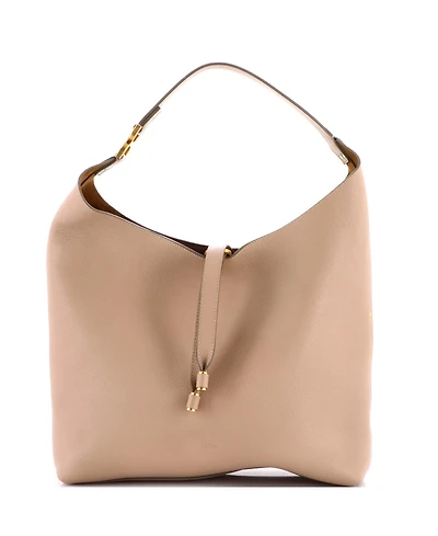 Pre-Owned Chloe Marcie Nm Hobo Leather