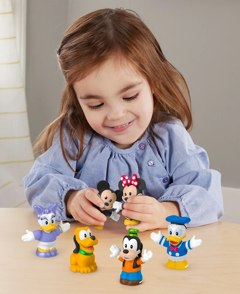 Fisher Price Little People Disney Mickey and Friends 6-Piece Figure Set