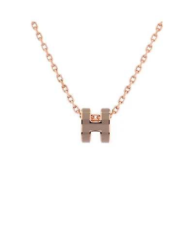 Pre-Owned HERMES Pop H Pendant Chain Necklace