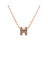 Pre-Owned HERMES Pop H Pendant Chain Necklace