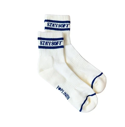 Poplinen Women's Stay Soft Stripe Socks