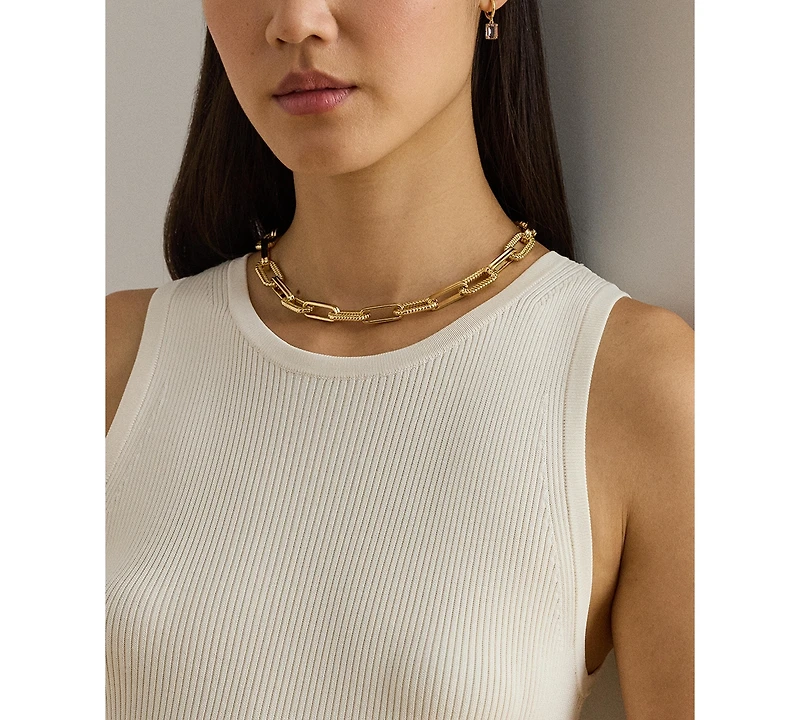 Lauren Ralph Women's Rib-Knit Crewneck Sweater