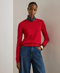 Lauren Ralph Women's Ribbed Off-The-Shoulder Top