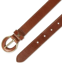 Sam Edelman Leather Inset Harness Buckle Belt