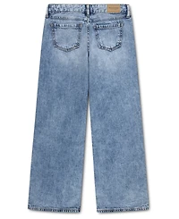 abercrombie kids Girls' Low-Rise Hearts Baggy Jeans