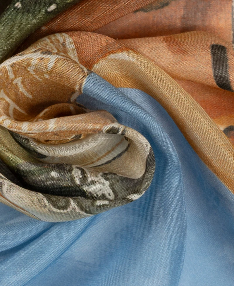 Lauren Ralph Lauren Summer Conversational Square Scarf