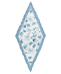 Lauren Ralph Lauren Watercolor Floral Large Diamond Scarf
