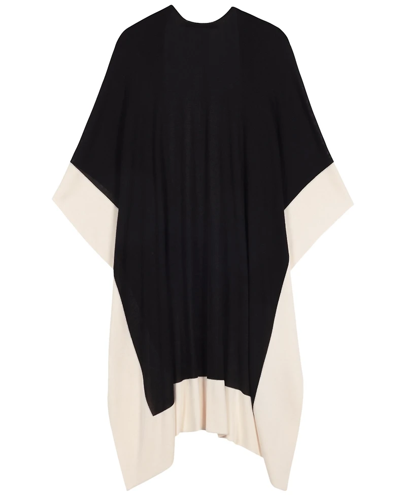 Lauren Ralph Tissue Weight Ruana Wrap