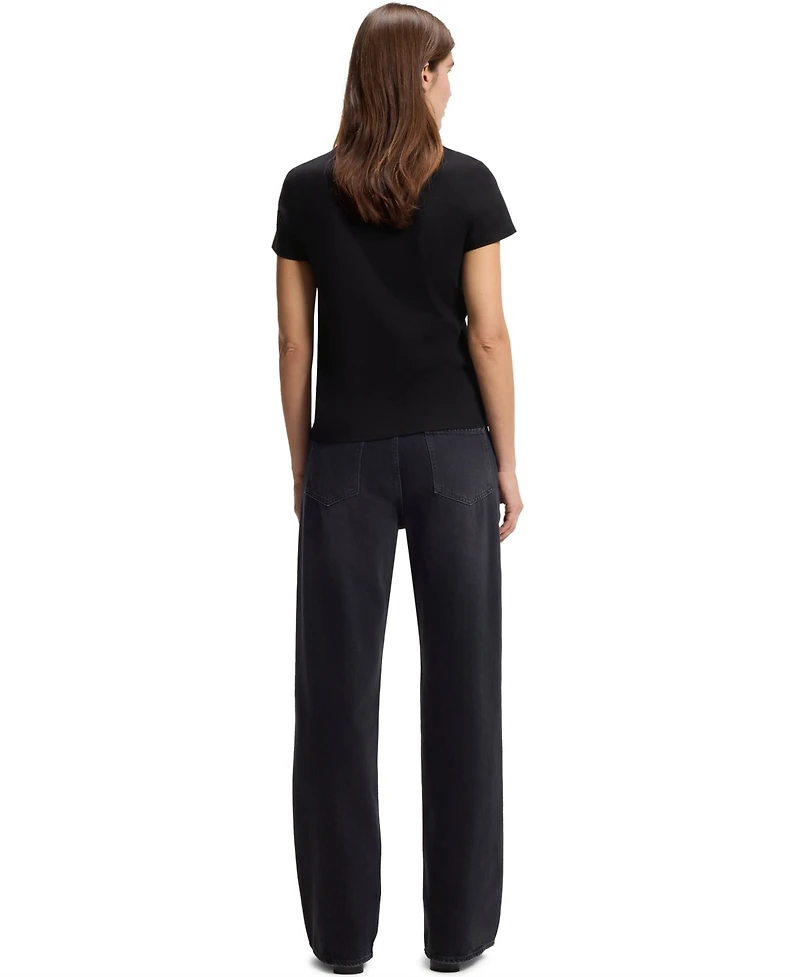 Boss by Hugo Women's Mercerized Cotton Regular-Fit T-Shirt