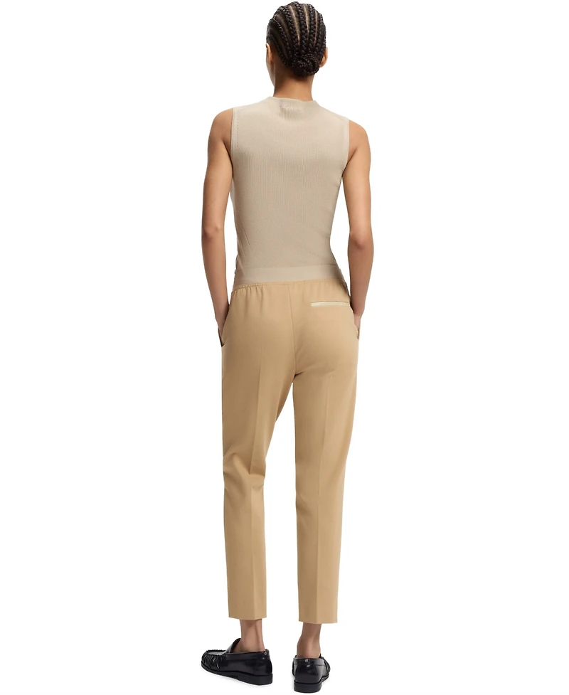 Boss by Hugo Women's Stretch Jersey Slim-Fit Pants