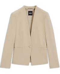 Boss by Hugo Women's Stretch Jersey Regular-Fit Blazer