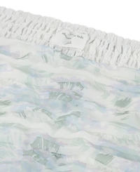 abercrombie kids Girls' Emerson Organza Puff-Sleeve Square Neck Top