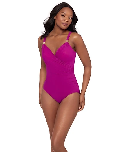 Miraclesuit Women's Razzle Dazzle Siren Dd Underwired One-Piece Swimsuit