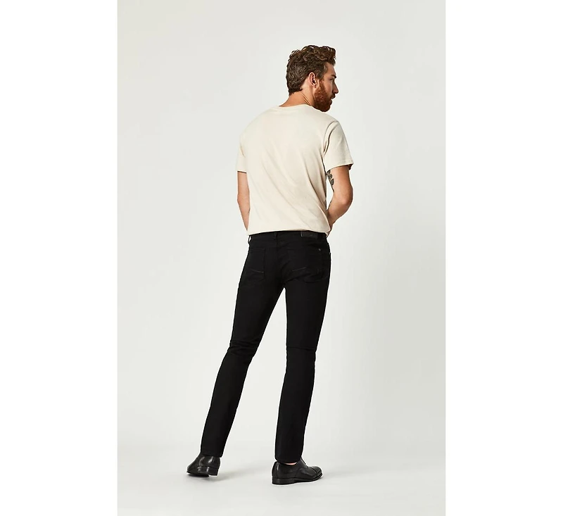 Mavi Jeans Men's Jake Slim Leg Black Williamsburg