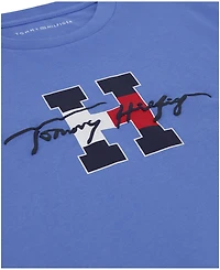 Tommy Hilfiger Boys' 8-20 Script H Short-Sleeve T-Shirt