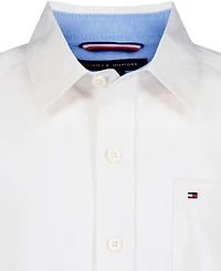 Tommy Hilfiger Boys' 8-20 Short-Sleeve Woven Shirt