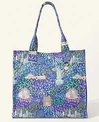 Macy's Flower Show Scenic Print Tote Bag, Macy's Exclusive