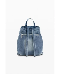 Desigual Women's Small Denim Charms Backpack