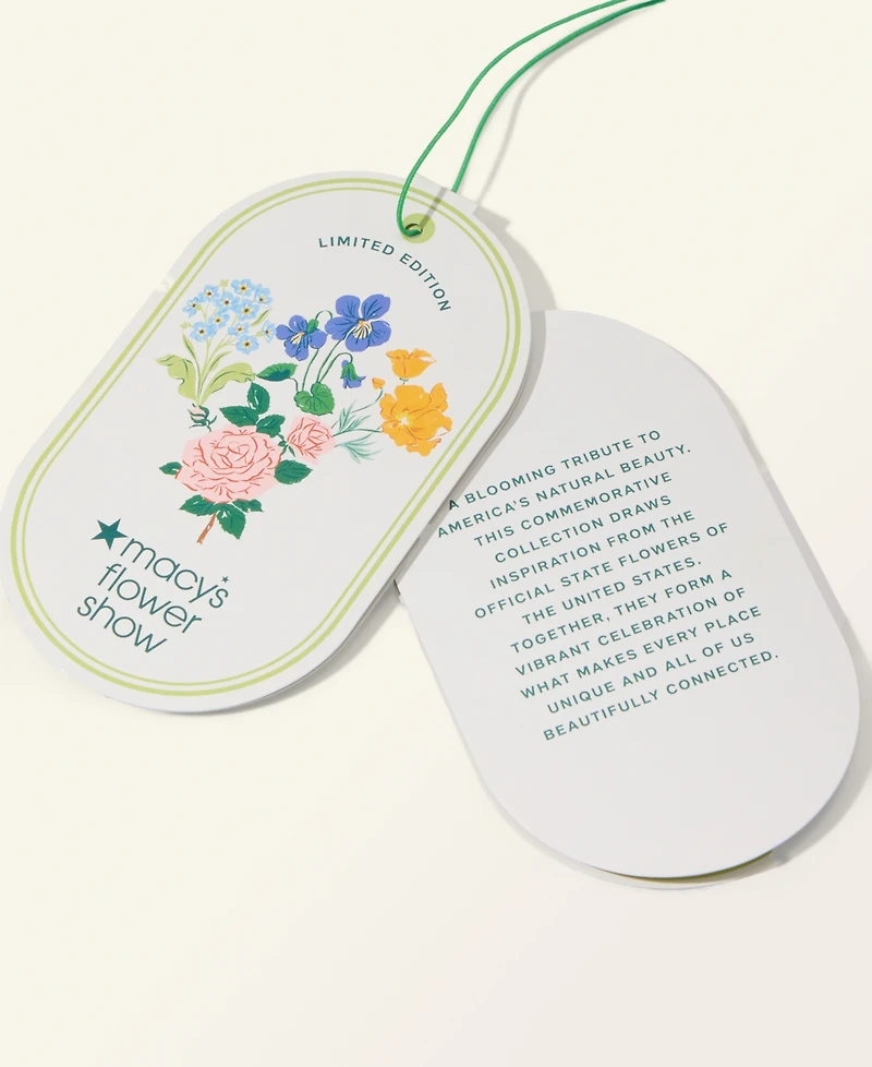 Macy's Flower Show U.s. Flower Map Mug, Macy's Exclusive