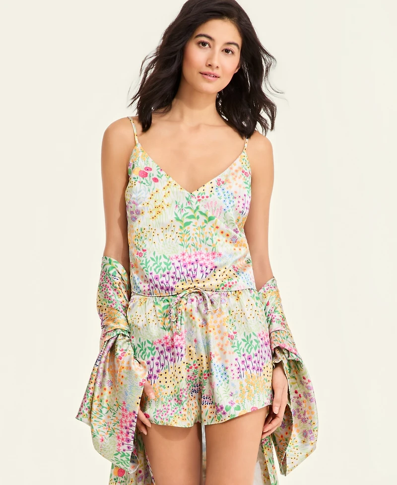 Macy's Flower Show Women's Field Print Pajamas Set, Exclusive