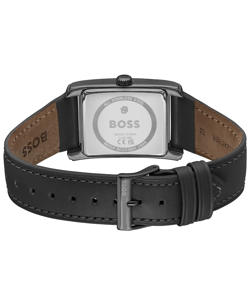 Hugo Boss Men's Principle Dress Multi Quartz Multi Leather Watch